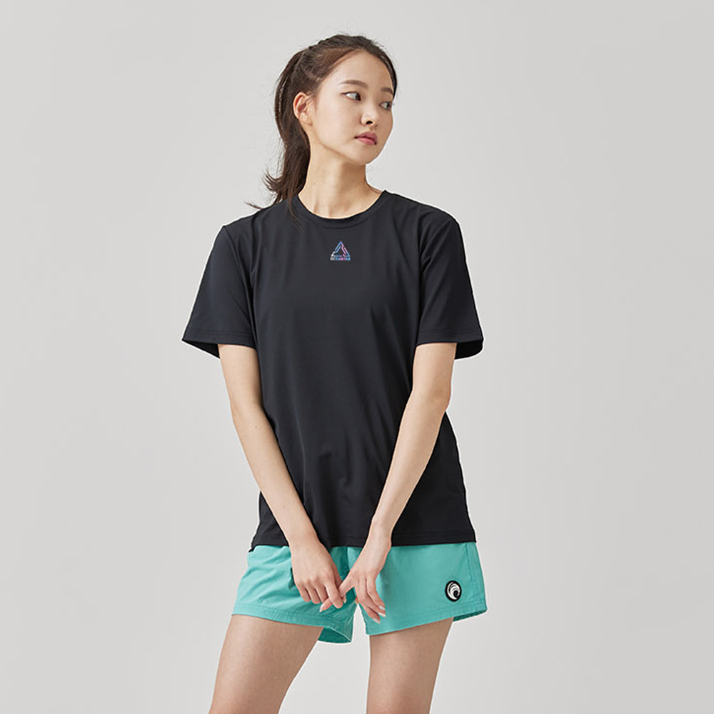 유니 에어로쿨 티셔츠 블랙
